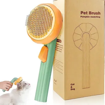 Cepillo para Mascotas con Mecanismo Inteligente